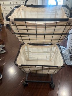 Storage baskets