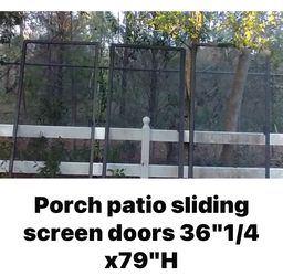 Porh patio screen doors