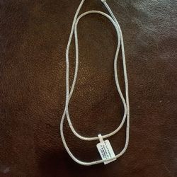 STS Jewels Inc. - sterling silver 925  necklace 34” long