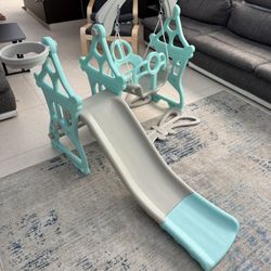 Slide And Swing Play Set 