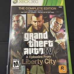 Grand Theft Auto IV & Episodes From Liberty City The Complete Edition Xbox 360
