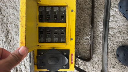Power Distribución box (jobsite power box)