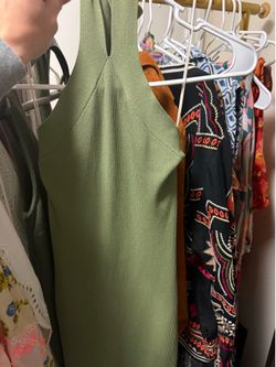 Green dress