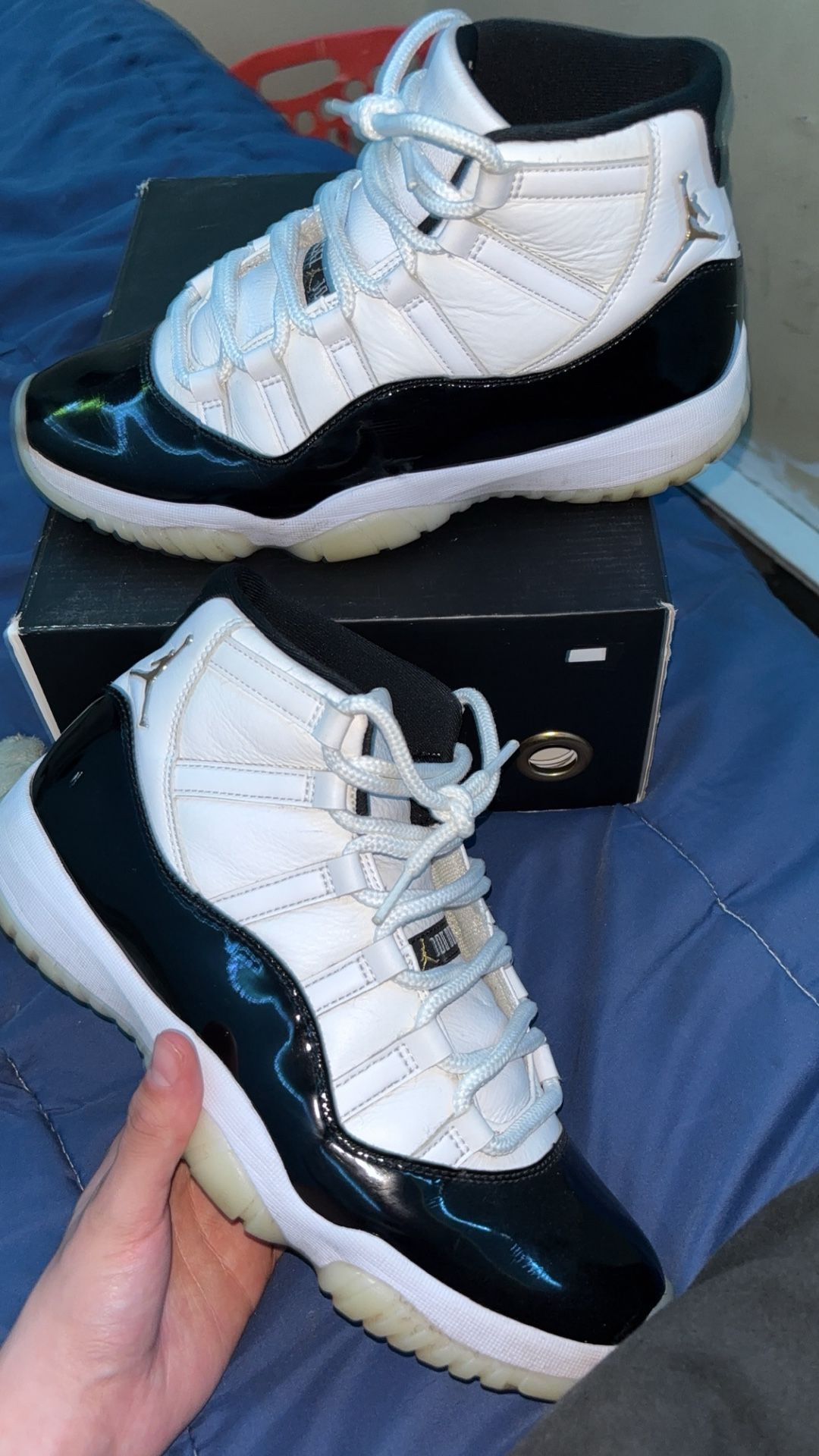 Jordan 11 DMP Size 10, Panda Dunks Size 9.5