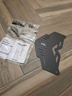 Gas Can Mount Bracket for 2007 to 2026 Wrangler JK JKU JL JLU Unlimited & Gladiator JT Fuel Door Hinge Molle Panel Mount Gasoline Pack Mount Backing P