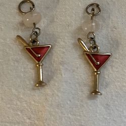 Martini Glass Fashion Charms/Pendants