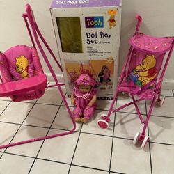 Winnie The Pooh Doll Set 