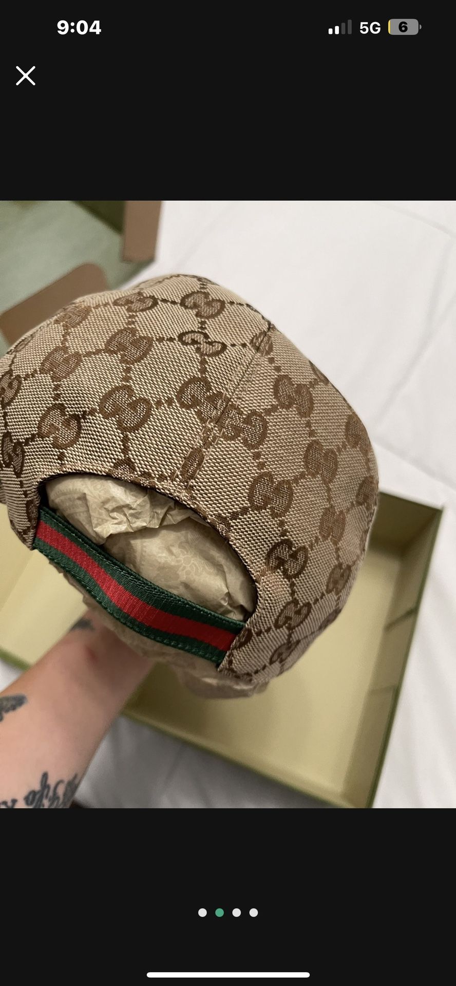 Youth Gucci Size Hat Brand New 
