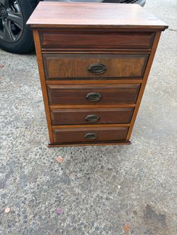 Small dresser side table
