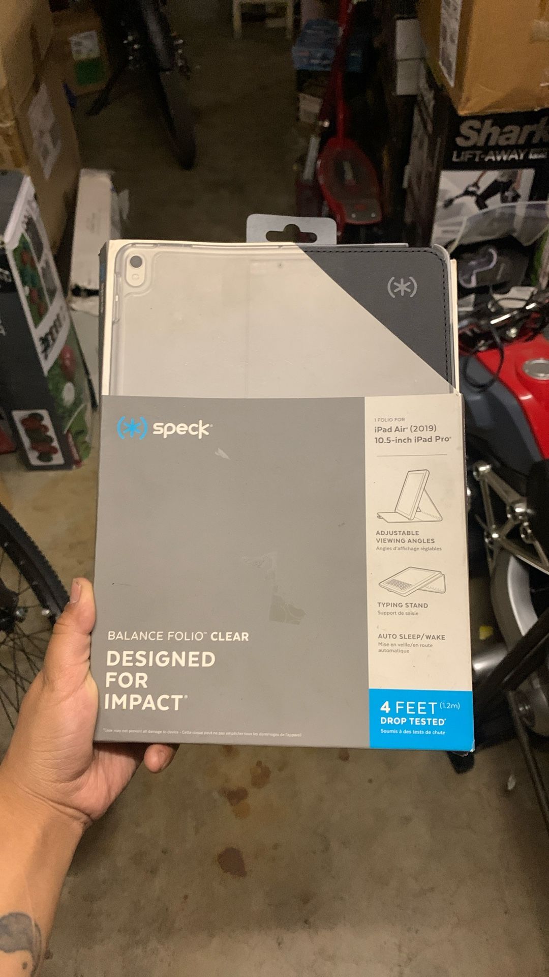 Speck Balance Folio Clear Black