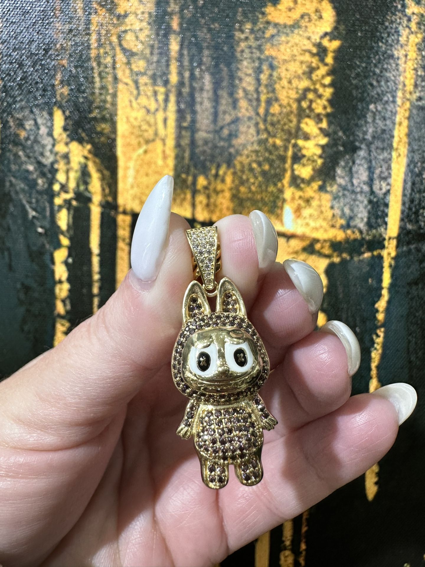 14k LABUBU CHARM 