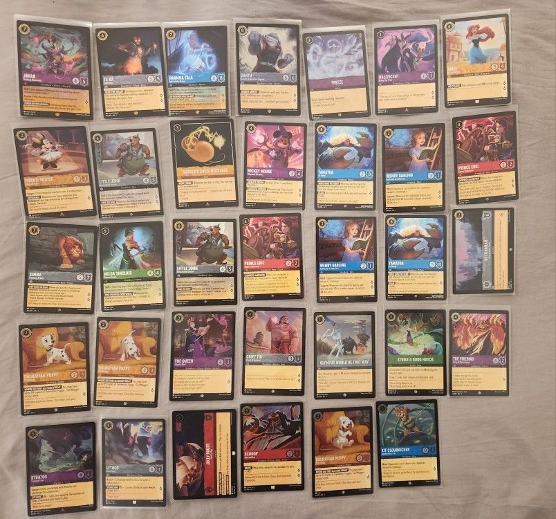 Disney Lorcana Chapter 1 Cards