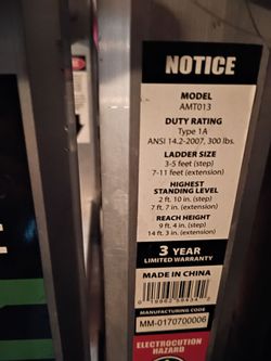 Mighty multi ladder