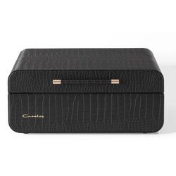Crosley Black Alligator Finish Record Player (& Bluetooth Speaker)