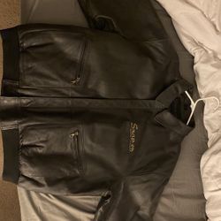Vintage Snap-On Leather Jacket