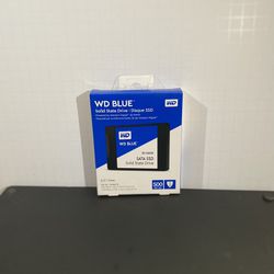 Western Digital 500GB WD Blue SA510 SATA Internal Solid State Drive SSD - SATA III 6 Gb/s, 2.5"/7mm, Up to 560 MB/s - WDS500G3B0A 