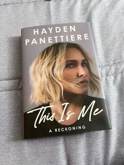 Hayden Panettiere SIGNED "This Is Me - A Reckoning" hardcover book