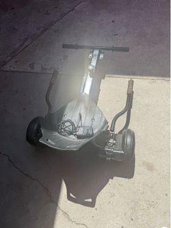 Hoverboard with attachment and charger