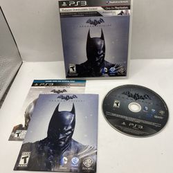 Batman: Arkham Origins Sony PlayStation 3 PS3 CIB Complete TESTED