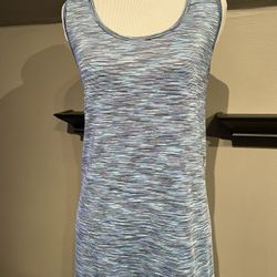 Blue/Black Tank Top