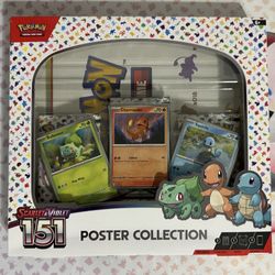 Pokemon S&V - 151 Poster Collection - Factory Sealed