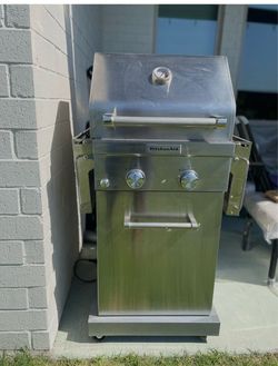 Kitchen Aid 2 Burner steel  Grill