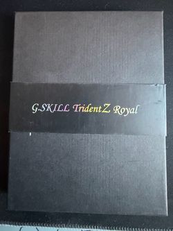 G.SKILL Trident Z Royal Series 32GB (2 x 16GB) 288-Pin PC RAM DDR4 4000