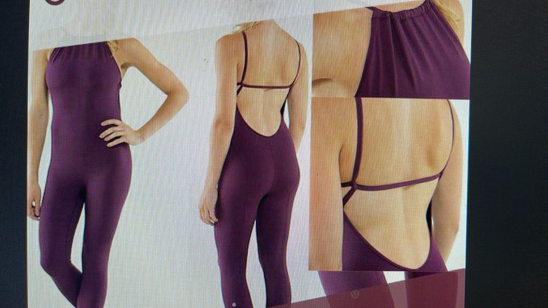 Lululemon One For Om bodysuit Sz 4 Like New