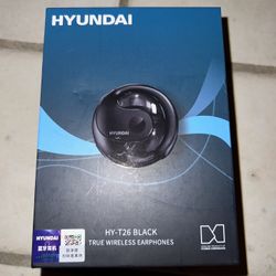 Hyundai HY-T26 Black True Wireless Earphones
