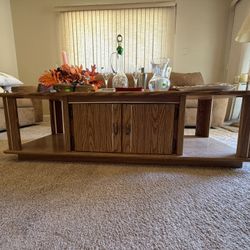 Coffee Table With Cupboards