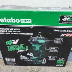 Metabo HPT 18-Volt 1/4-in Cordless Impact Driver -BRAND NEW 