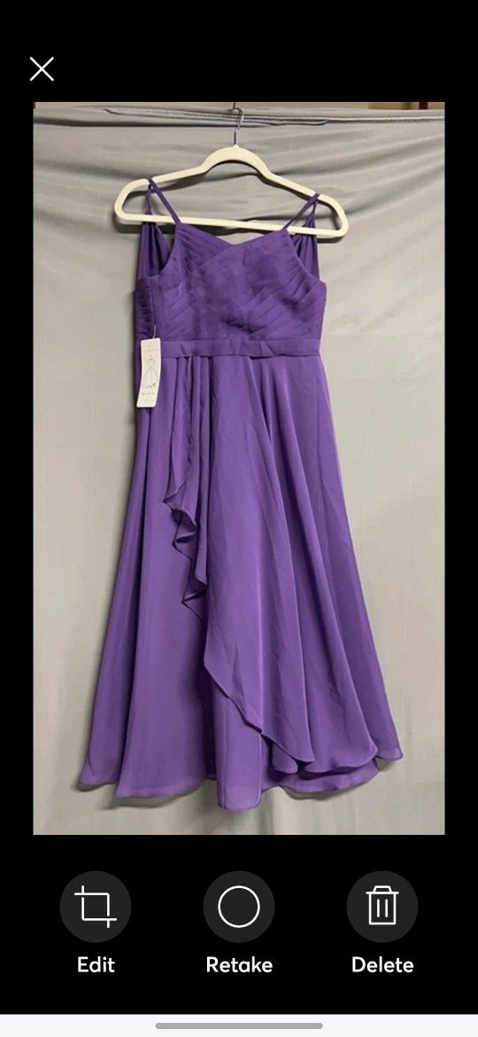 Purple dress