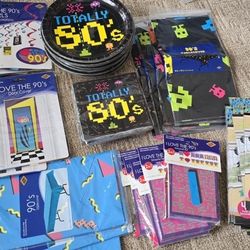 NEW Party Decorations For 1980's And 1990s Party