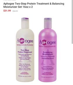 ApHogee protein hair treatment