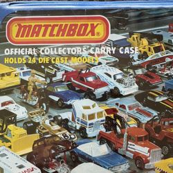 Vintage Matchbox Carry Case