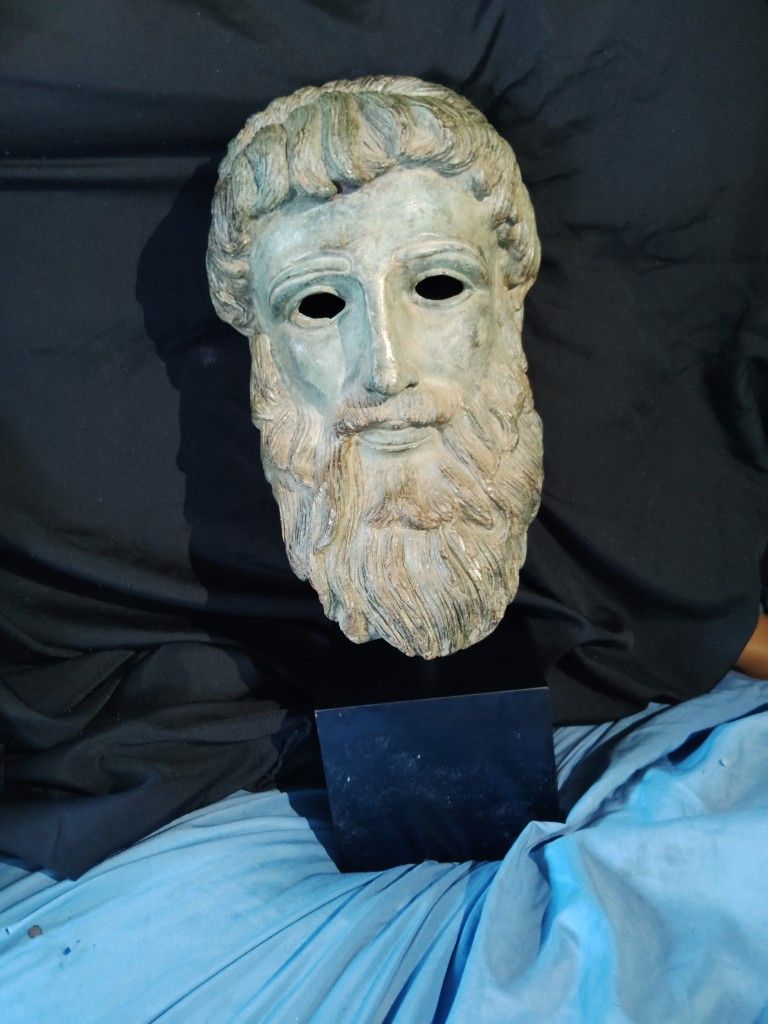 17th Century Bronze Bust Of Zeus