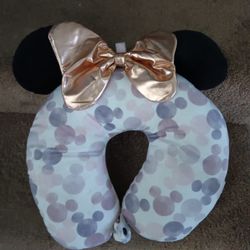 Disney Minnie Mouse 3D Ears & Bow Travel Pillow


