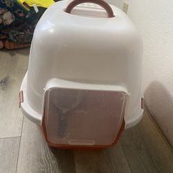 Litter Box With Scooper 