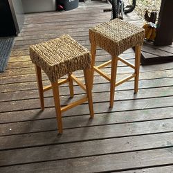 Two Wooden Stools