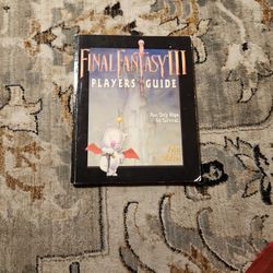 Final Fantasy 3 Strategy Guide Super Nintendo