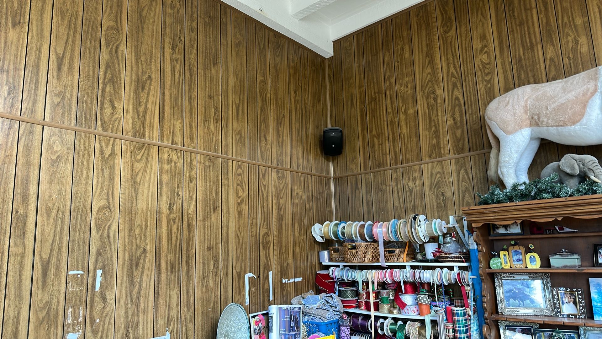 Faux Wood Paneling