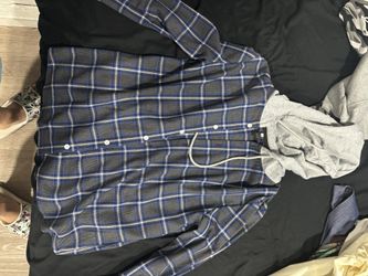 Grey And Blue Long Sleeve