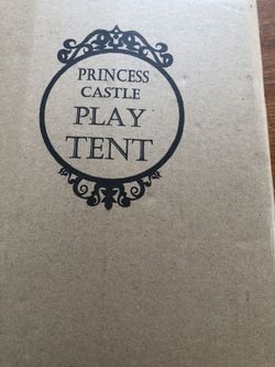 Princess Castle Play tent new in box $10.