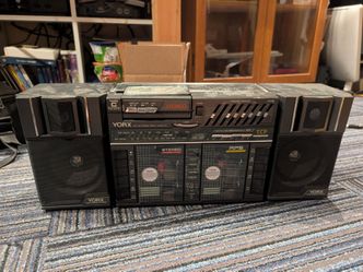 Yorx BP1000 Triple Cassette Boombox