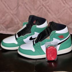 Jordan 1 Lucky Green Size 12 Women