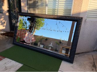 Large Decor Mirror with Custom Frame 67.5 ‘ x 37’
