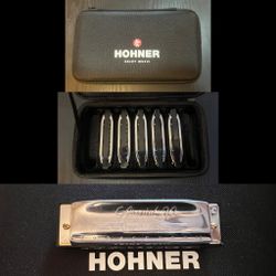 Hohner Harmonica Set W/ Case 