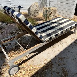 Restoration Hardware Teak Patio/Outdoor Lounge Chair