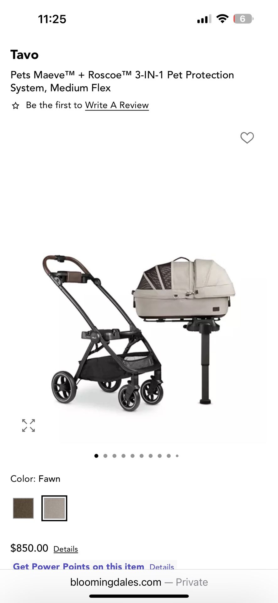 Tavo Pet Protection Stroller