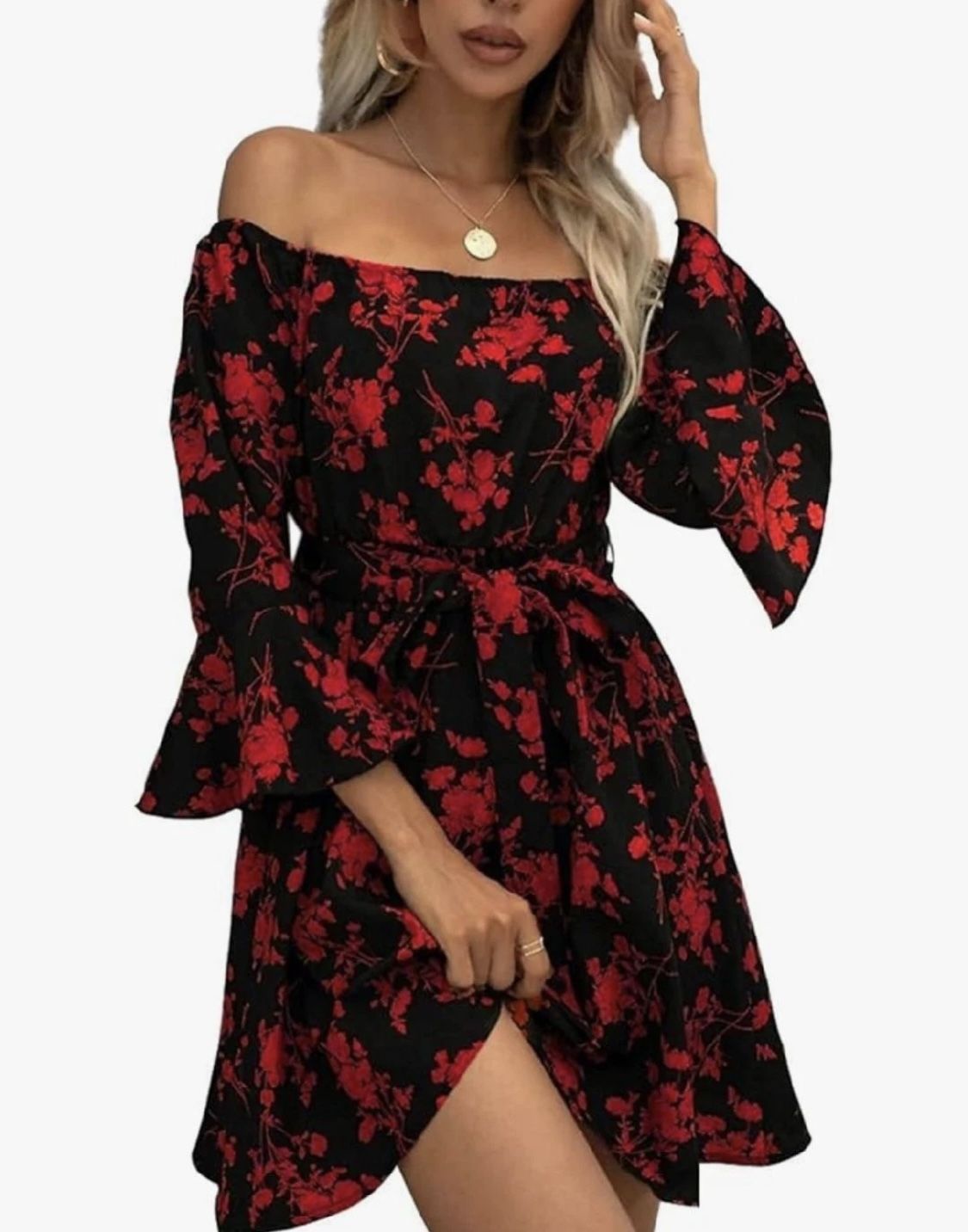 NEW Women's Short Dress Size Medium New, Open Package